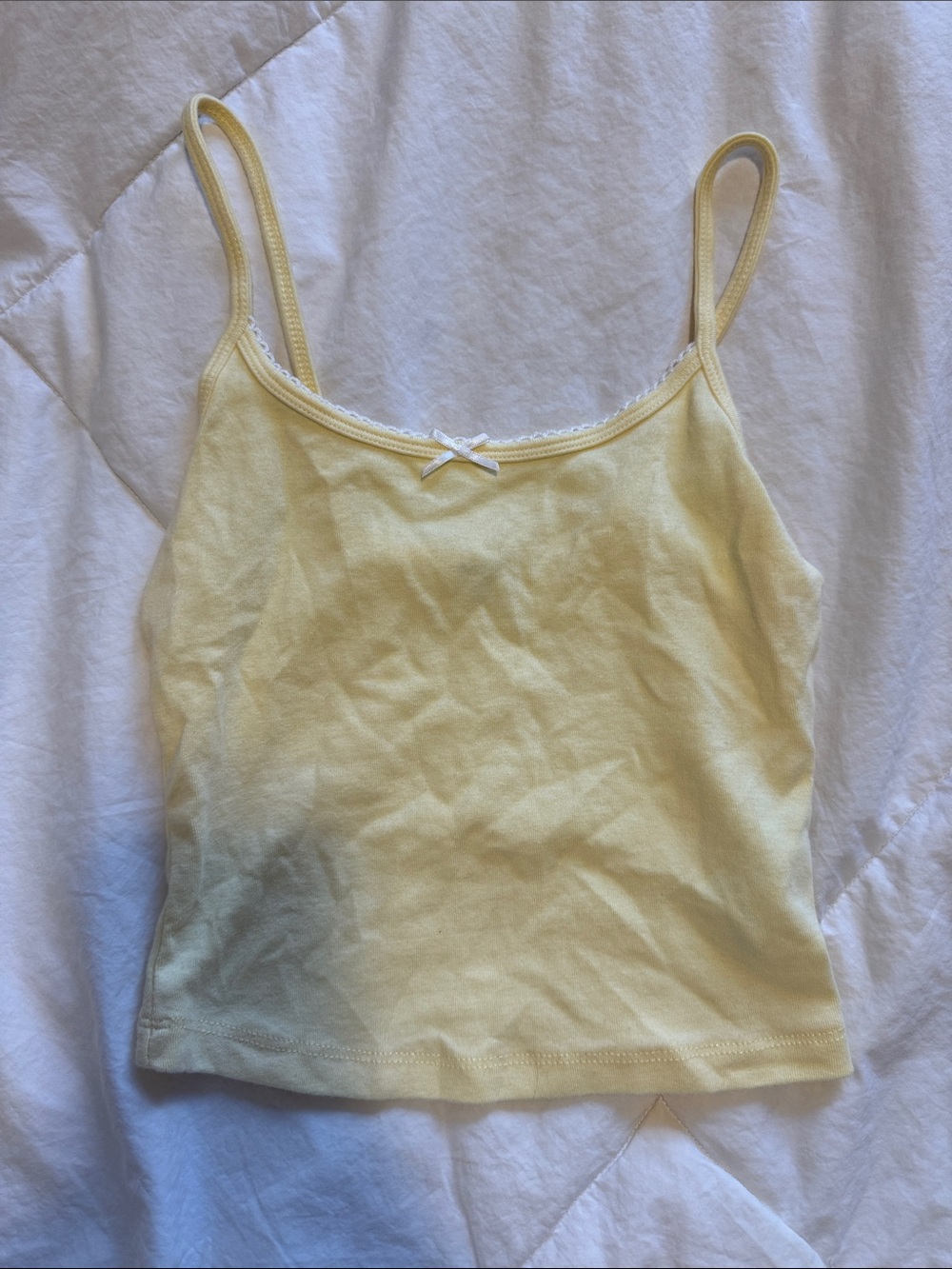 Garage Women’s Yellow Cami Tank Top